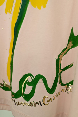 Daisy Print Jersey T-shirt 詳細画像