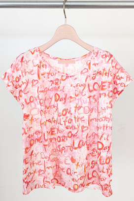 Message Jersey Tops 詳細画像