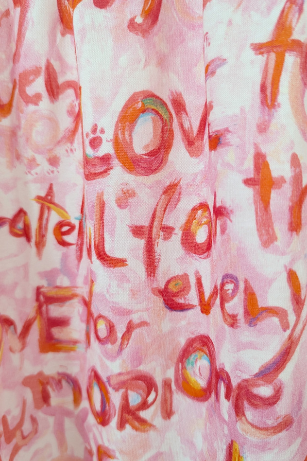 Message Jersey Tops 詳細画像 pink 3