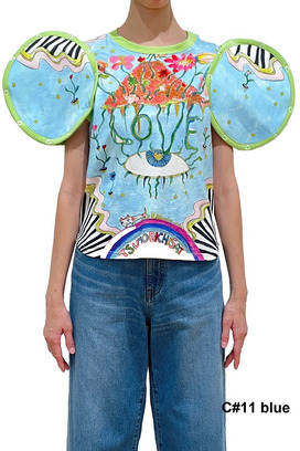 Love Flowers T T-shirt 詳細画像