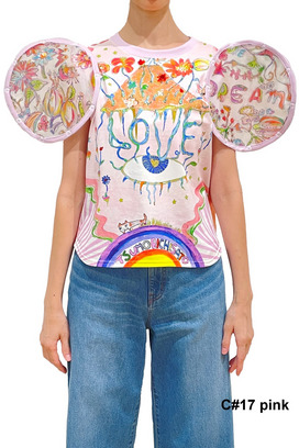 Love Flowers T T-shirt 詳細画像