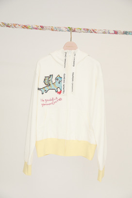 Flying Angel Cat Urake Hoodie 詳細画像