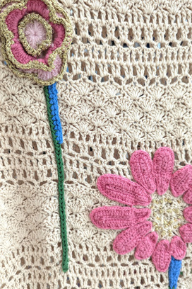 Crochet Knit Skirt 詳細画像