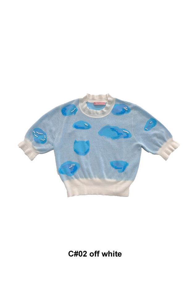 Cloud Knit 詳細画像 off white 1