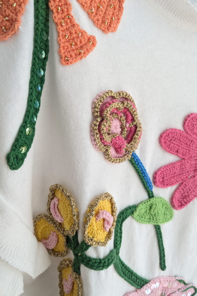 Garden Knit 詳細画像 off white 3