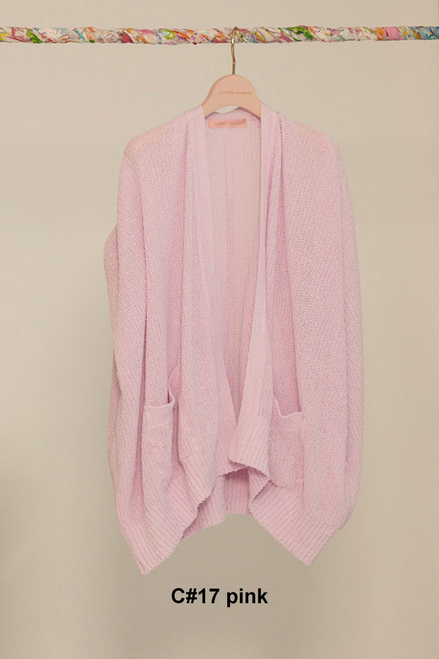 Light Knit Cardigan 詳細画像 pink 1
