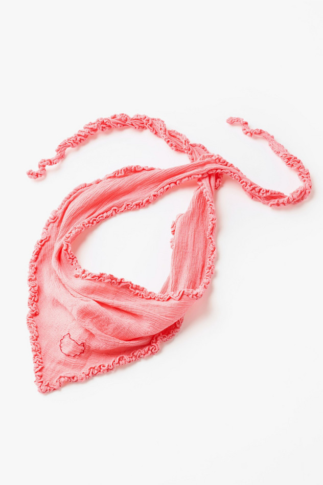 cr&ecirc;perie FRILL SCARF 詳細画像 white 1