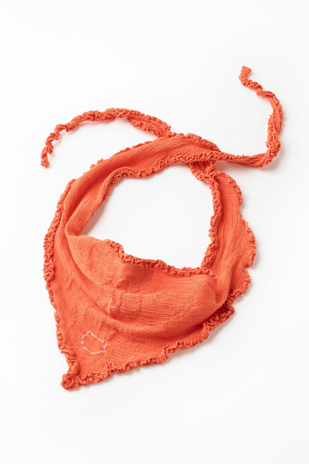 cr&ecirc;perie FRILL SCARF 詳細画像 orange 1