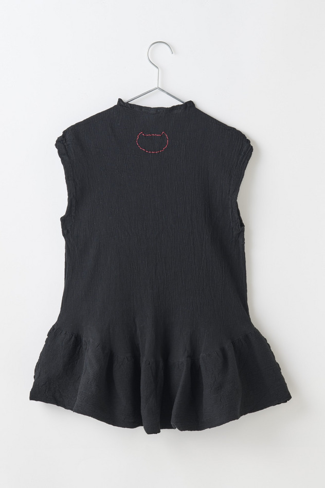 cr&ecirc;perie PEPLUM TOPS 詳細画像 white 2