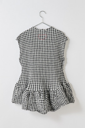 cr&ecirc;perie GINGHAM CHECK TOPS 詳細画像