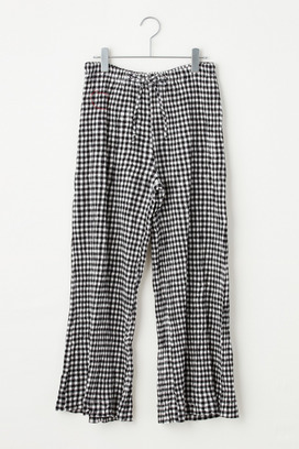 cr?perie GINGHAM CHECK PANTS 詳細画像
