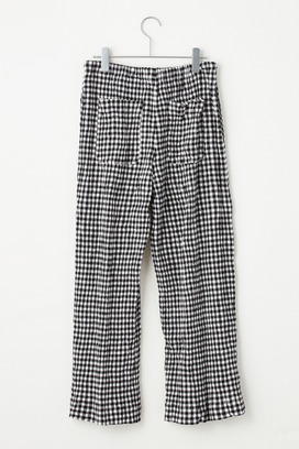 cr?perie GINGHAM CHECK PANTS 詳細画像