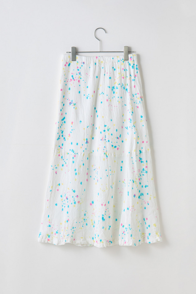 cr&ecirc;perie DOT SKIRT 詳細画像 DOT &times; white 2