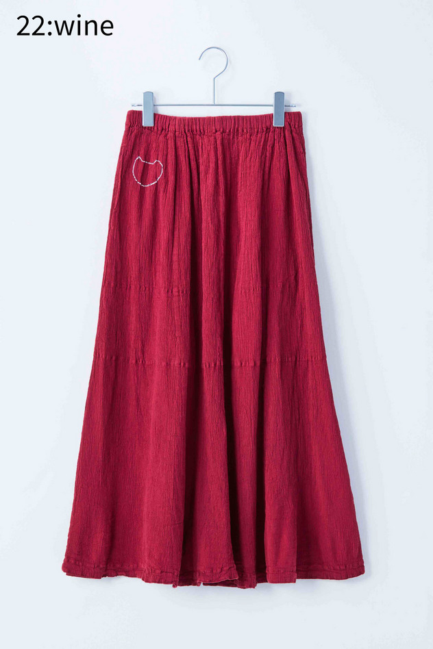 cr&ecirc;perie SKIRT 詳細画像 dark purple 7