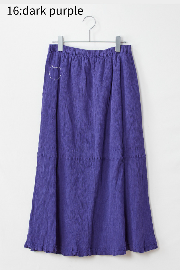 cr&ecirc;perie SKIRT 詳細画像 dark purple 9