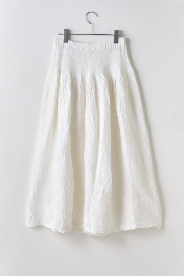 cr&ecirc;perie SKIRT 詳細画像 white 2