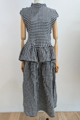cr&ecirc;perie GINGHAM CHECK SKIRT 詳細画像