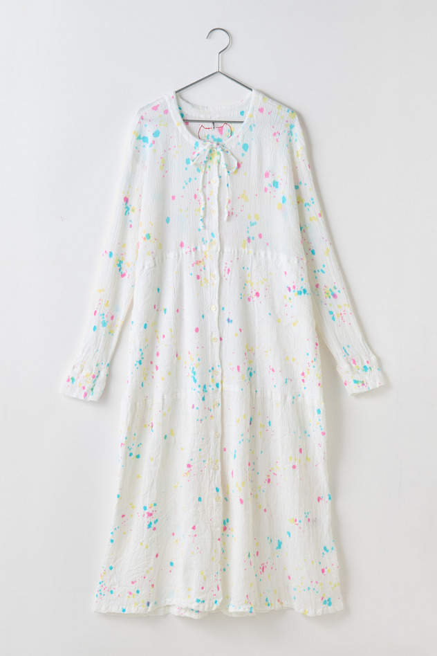 cr&ecirc;perie DOT DRESS 詳細画像 DOT &times; white 1