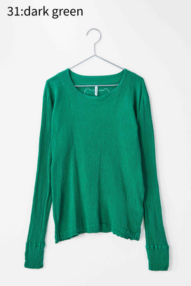 cr&ecirc;perie LONG SLEEVES T-SHIRT 詳細画像