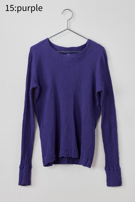 cr&ecirc;perie LONG SLEEVES T-SHIRT 詳細画像