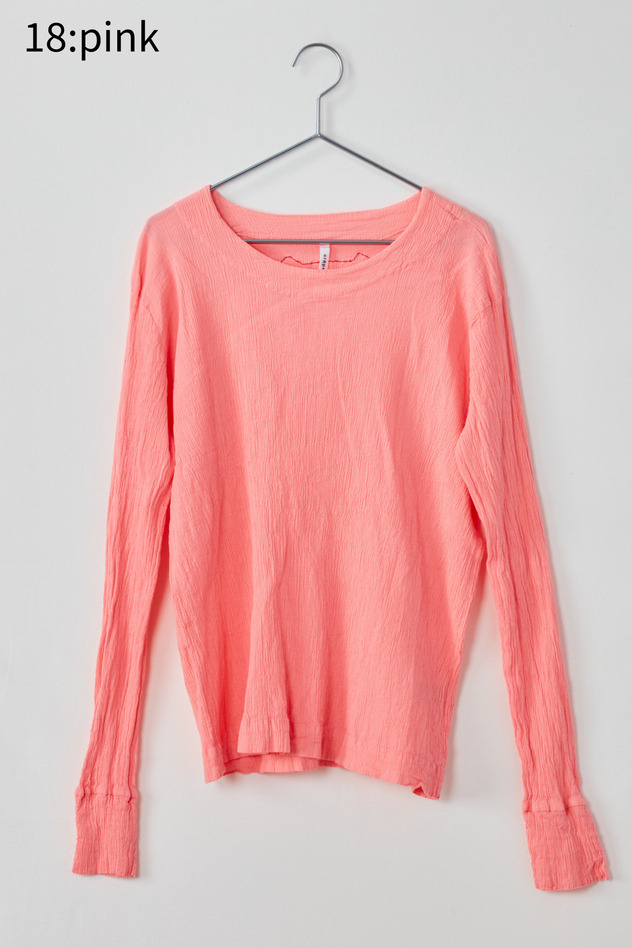 cr&ecirc;perie LONG SLEEVES T-SHIRT 詳細画像 white 10