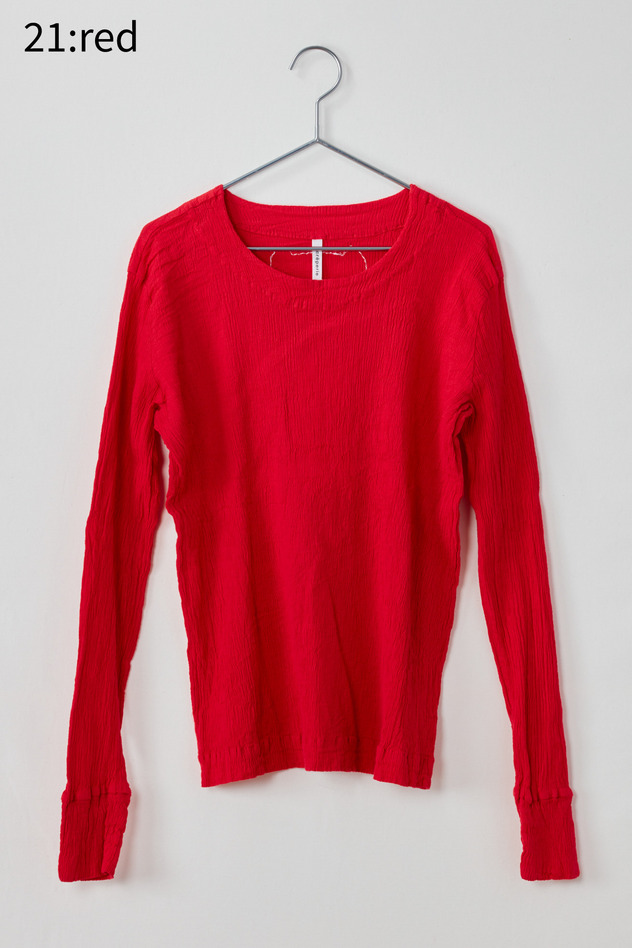 cr&ecirc;perie LONG SLEEVES T-SHIRT 詳細画像 white 14