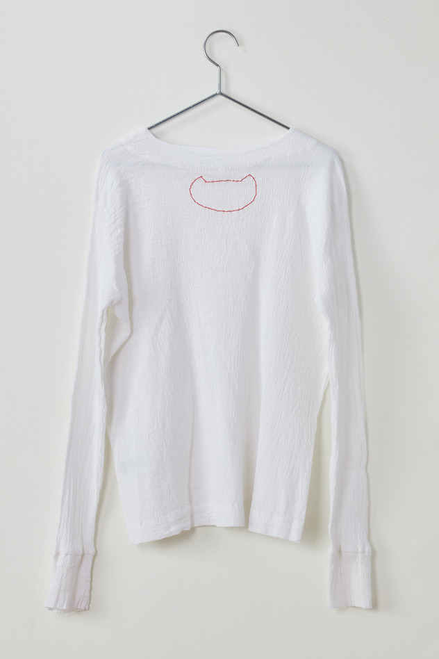 cr&ecirc;perie LONG SLEEVES T-SHIRT 詳細画像 white 3