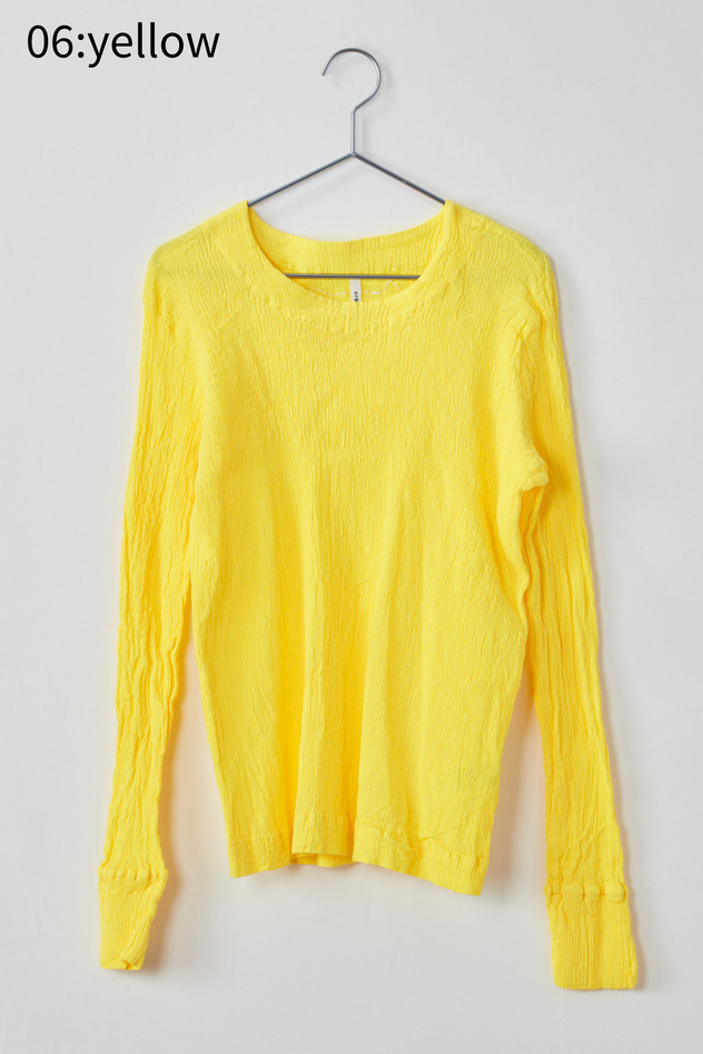 cr&ecirc;perie LONG SLEEVES T-SHIRT 詳細画像 white 4