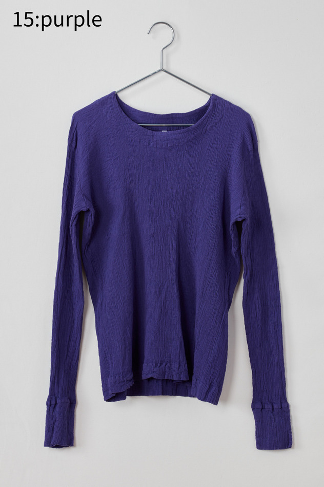 cr&ecirc;perie LONG SLEEVES T-SHIRT 詳細画像 white 8