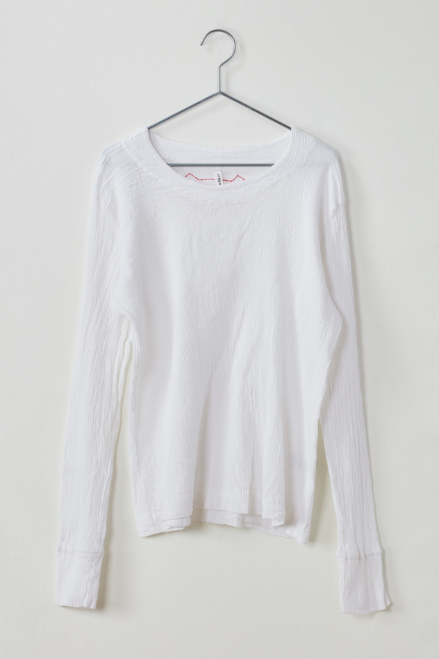 cr&ecirc;perie LONG SLEEVES T-SHIRT 詳細画像 white 1