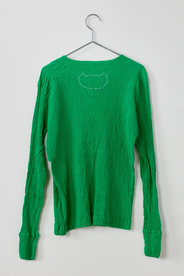 cr&ecirc;perie LONG SLEEVES T-SHIRT 詳細画像 green 2