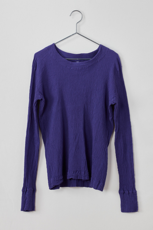 cr&ecirc;perie LONG SLEEVES T-SHIRT 詳細画像 purple 1