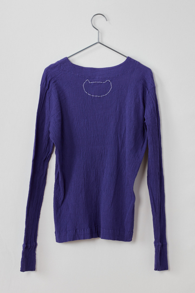 cr&ecirc;perie LONG SLEEVES T-SHIRT 詳細画像 purple 2