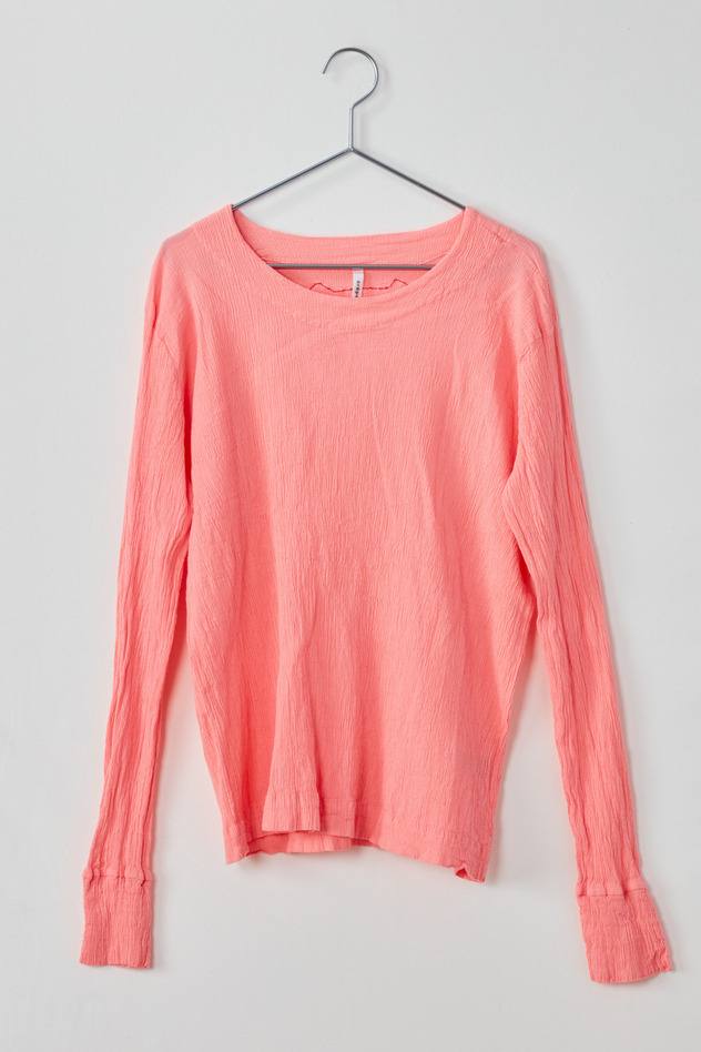 cr&ecirc;perie LONG SLEEVES T-SHIRT 詳細画像 pink 1