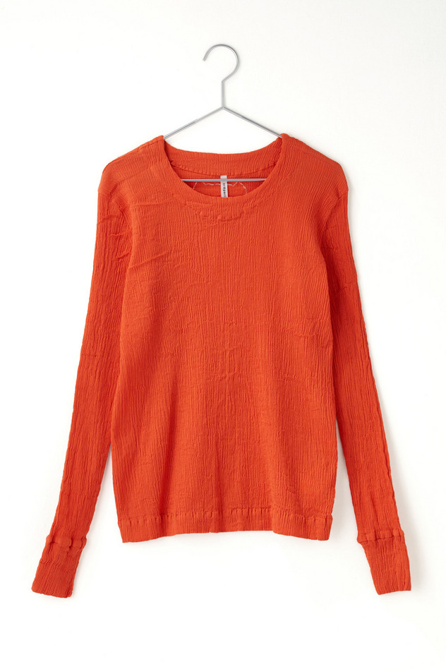 cr&ecirc;perie LONG SLEEVES T-SHIRT 詳細画像 orange 1