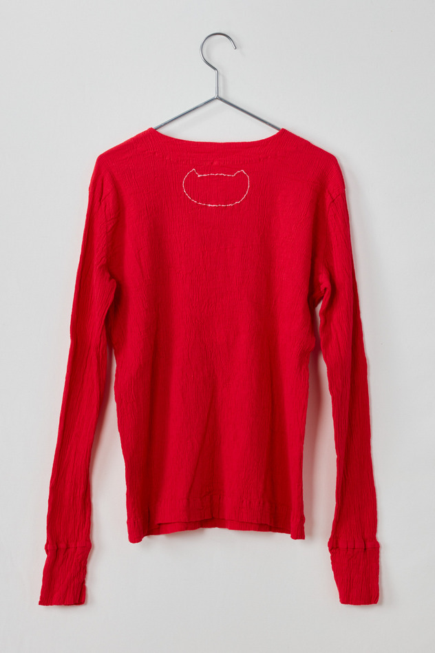 cr&ecirc;perie LONG SLEEVES T-SHIRT 詳細画像 red 2
