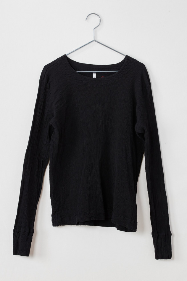 cr&ecirc;perie LONG SLEEVES T-SHIRT 詳細画像 black 1