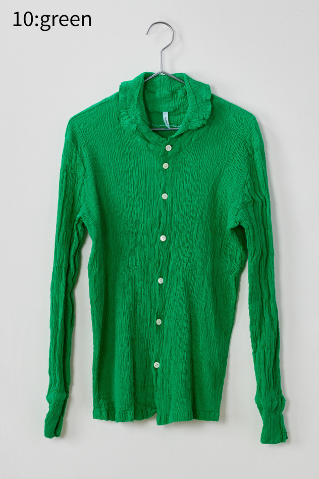 cr&ecirc;perie SHIRT 詳細画像 light yellow 12