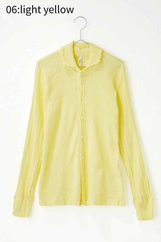cr&ecirc;perie SHIRT 詳細画像 light yellow 2