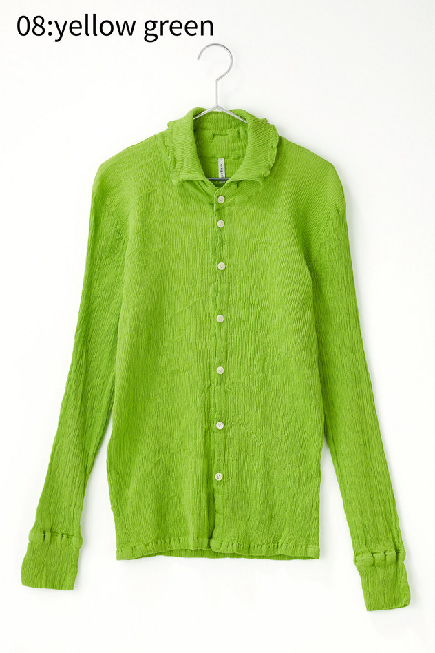 cr&ecirc;perie SHIRT 詳細画像 light yellow 4