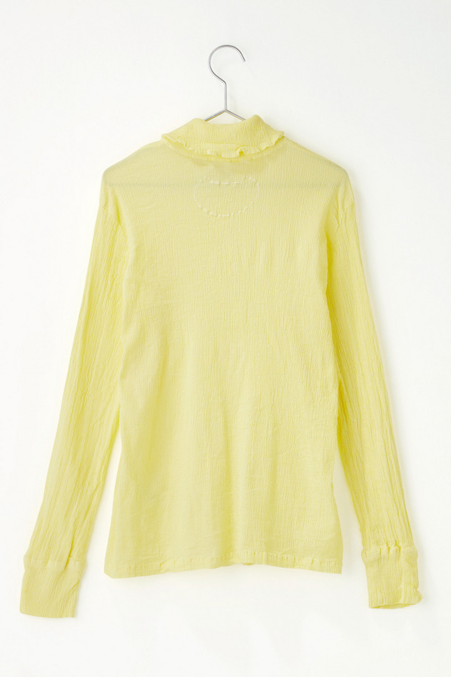 cr&ecirc;perie SHIRT 詳細画像 light yellow 2
