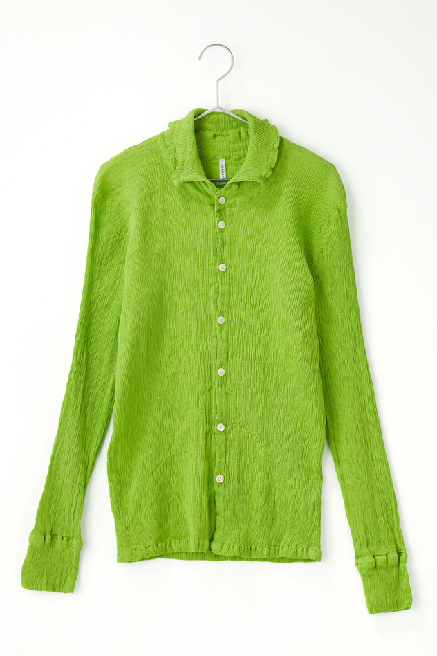 cr&ecirc;perie SHIRT 詳細画像 yellow green 1