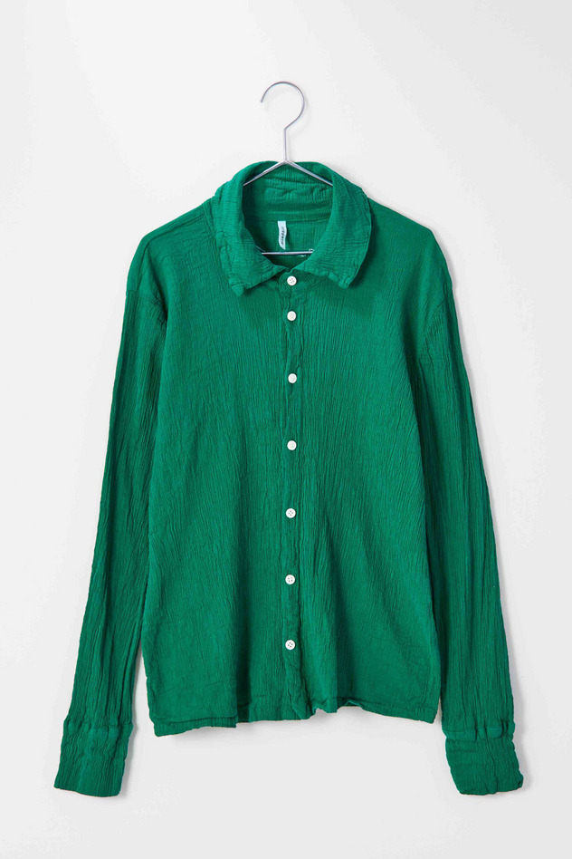 cr&ecirc;perie SHIRT 詳細画像 dark green 1