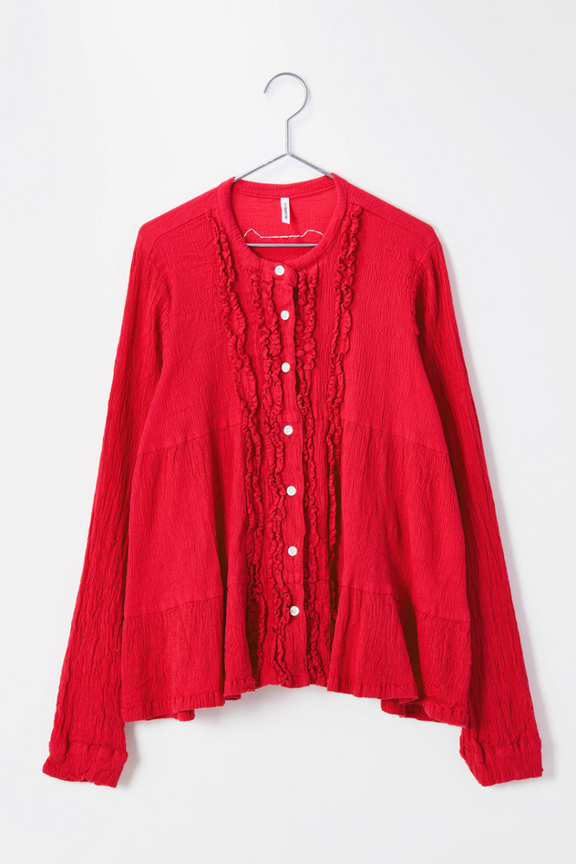 cr&ecirc;perie FRILL TOPS 詳細画像 red 1