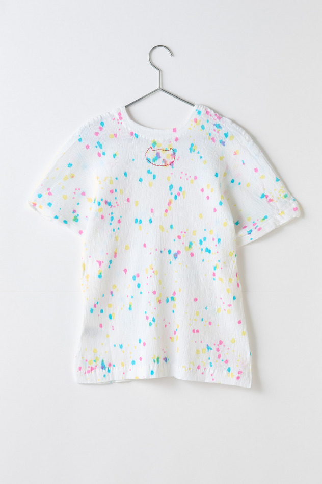 cr&ecirc;perie DOT T-SHIRT 詳細画像 white 2