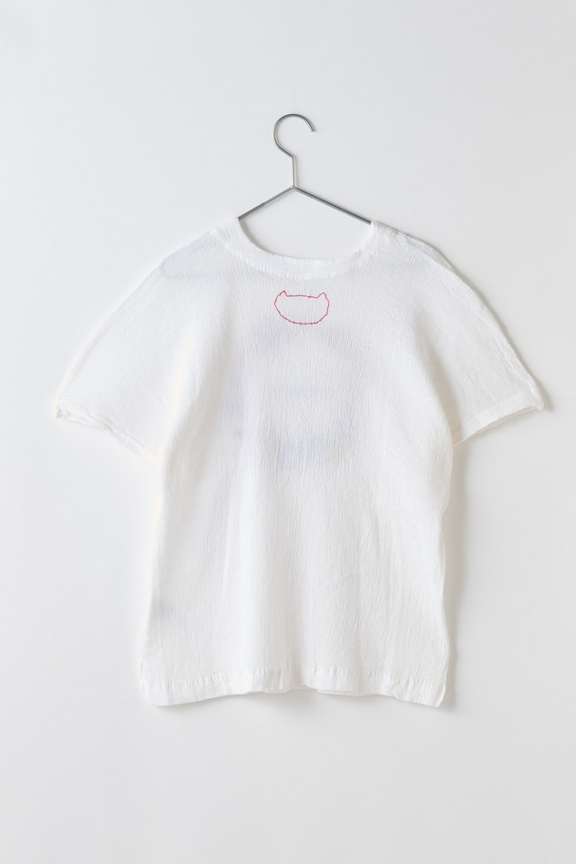 cr&ecirc;perie FLOWER T-SHIRT 詳細画像 white 2