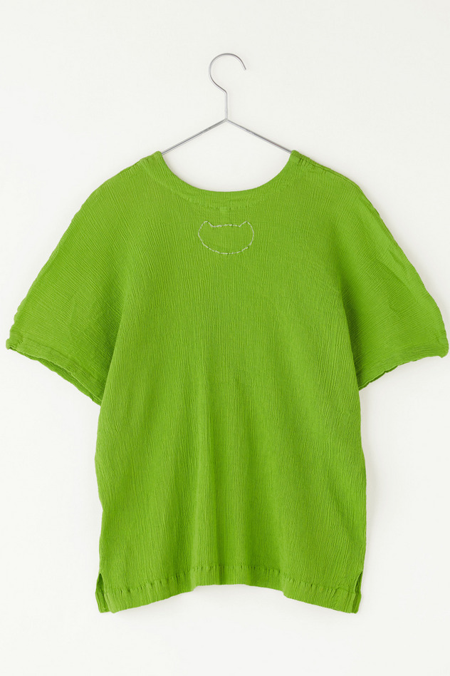 cr&ecirc;perie LOGO T-SHIRT 詳細画像 yellow green 2