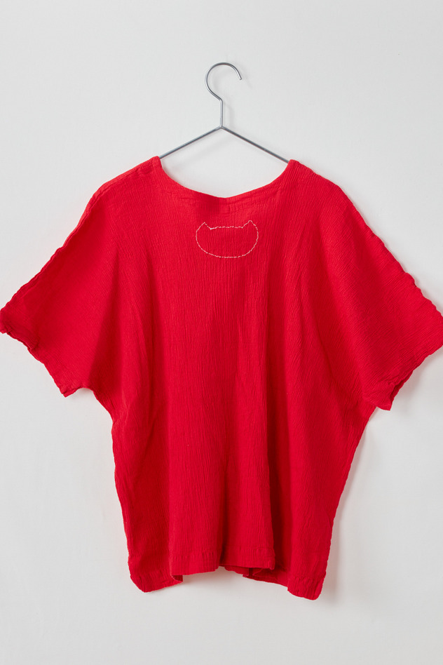 cr&ecirc;perie LOGO T-SHIRT 詳細画像 red 2