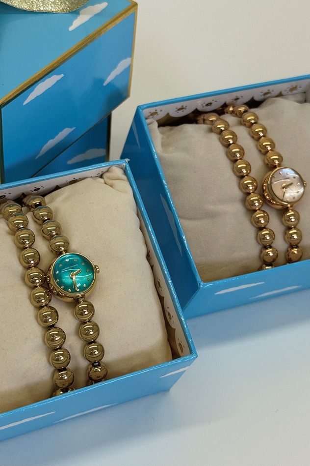 Happy Metal Ball watch  詳細画像 pink gold × light pink 1