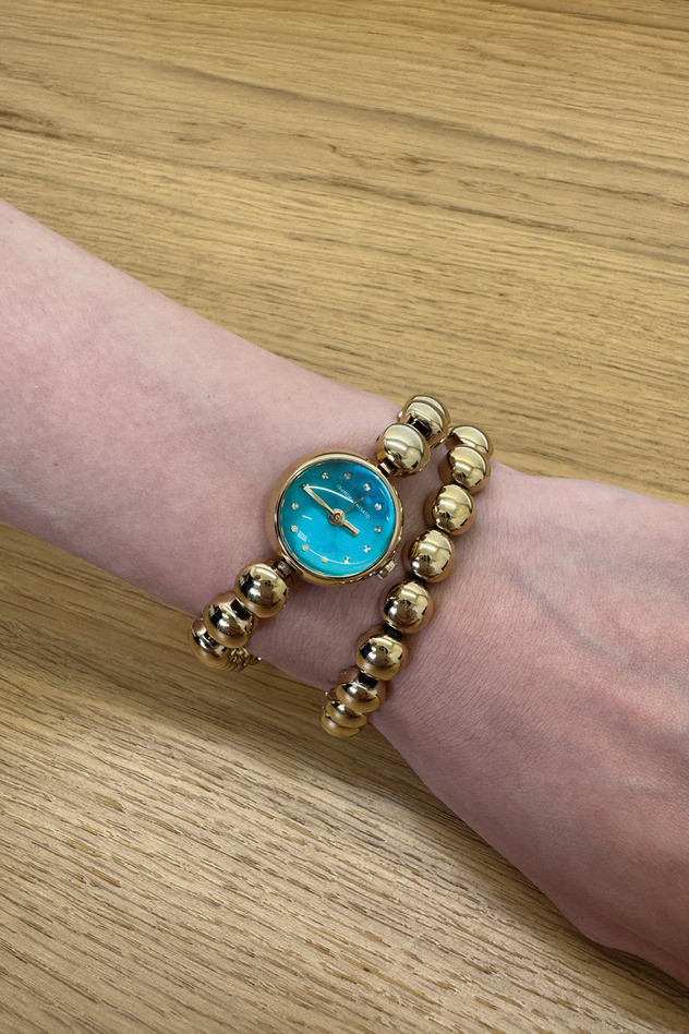 Happy Metal Ball watch  詳細画像 pink gold × light pink 4